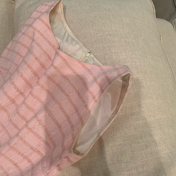 Chic and Preppy Pastel Pink Fitted Tank  Dress - Picture 7 of 11